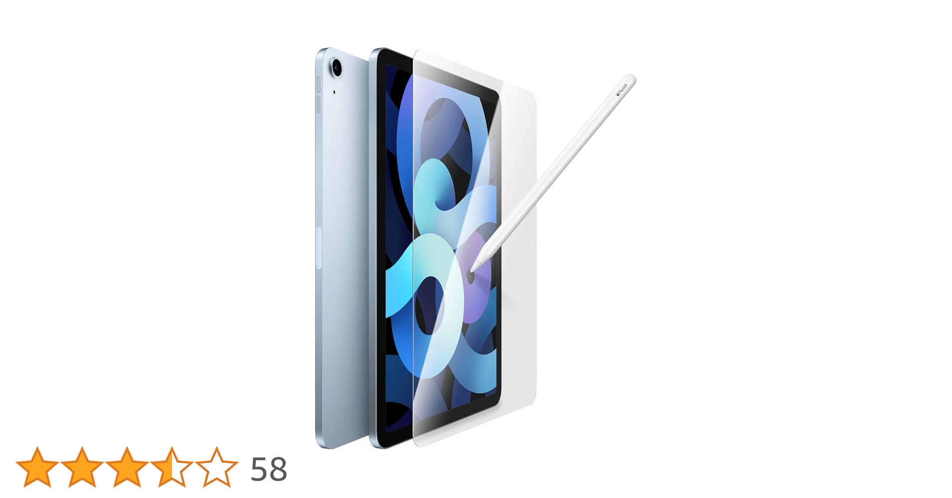 最終値下げiPadAir 傷ほぼなし Amazon | 日本製 指紋が目立たない 傷修復液晶保護フィルム for